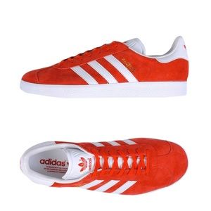 Adidas Gazelle Red Suede Shoes Women’s Size 6